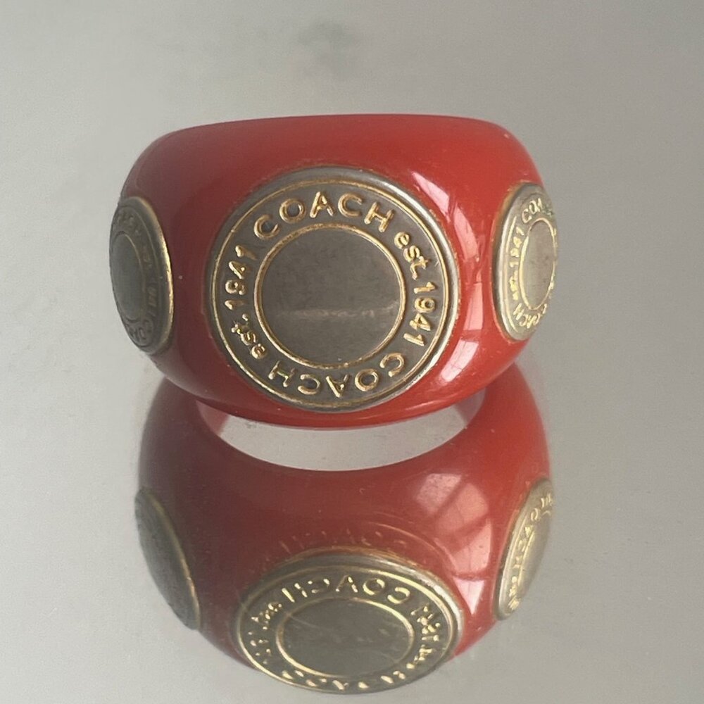 Coach ring - size 7